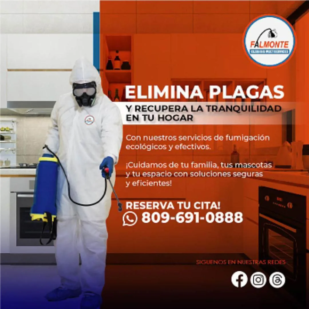 Protege tu hogar con el Control y EliminaciÃ³n de Plagas Profesionales en RepÃºblica Dominicana