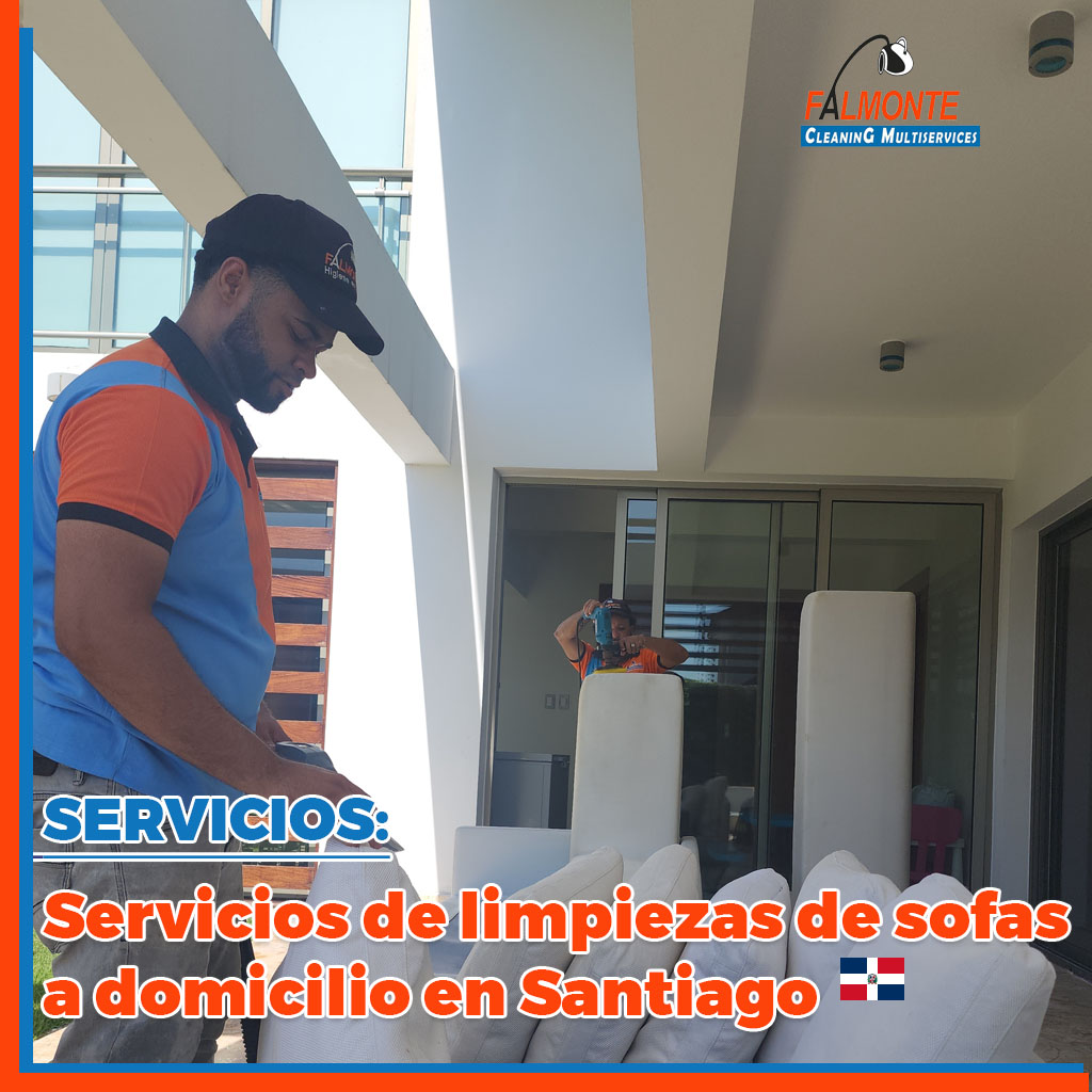 Servicio profesional de limpieza de sofÃ¡s y tapicerÃ­as a domicilio en Santiago de los Caballeros