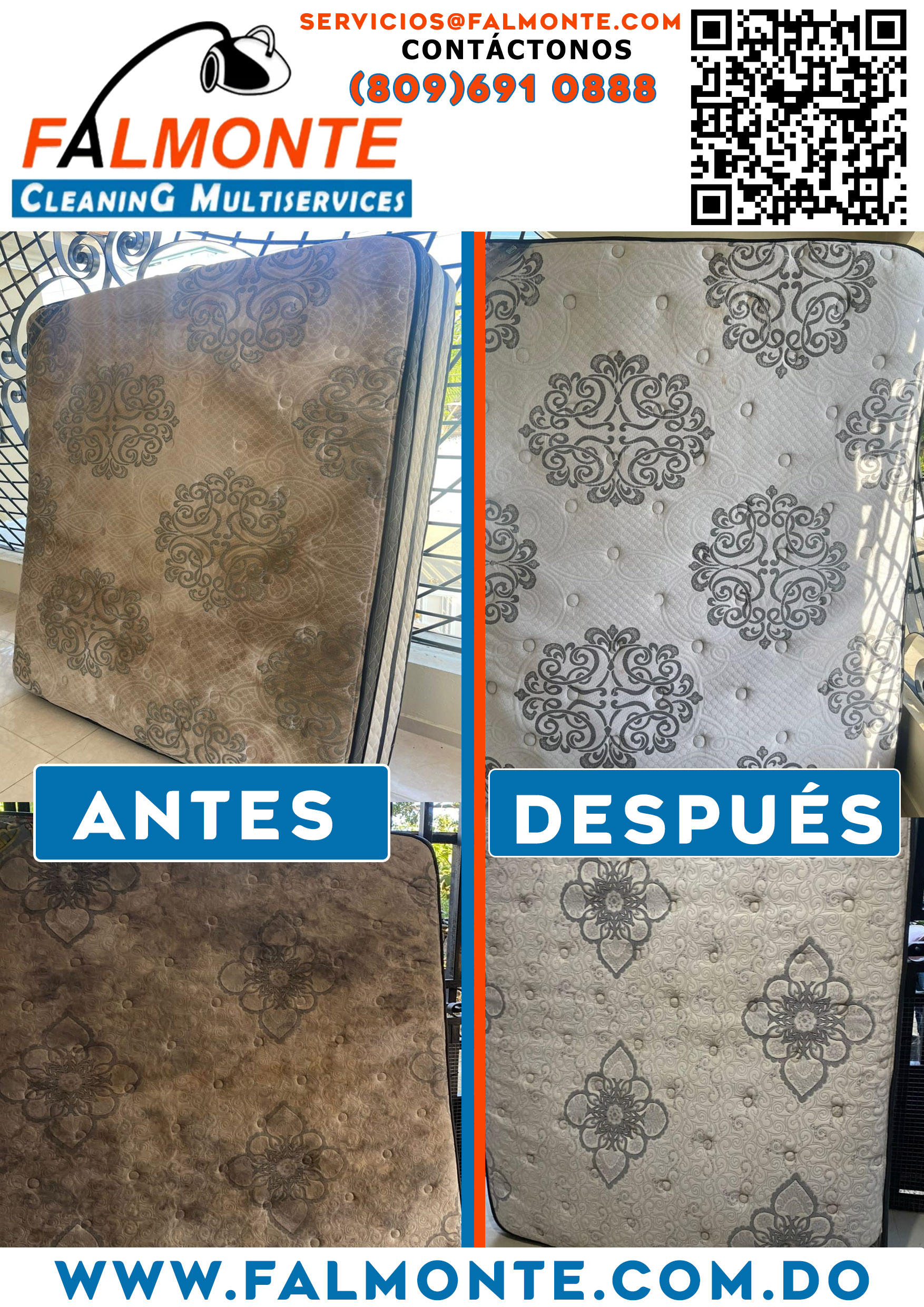 LIMPIEZA PROFESIONAL DE COLCHONES EN REPUBLICA DOMINICANA