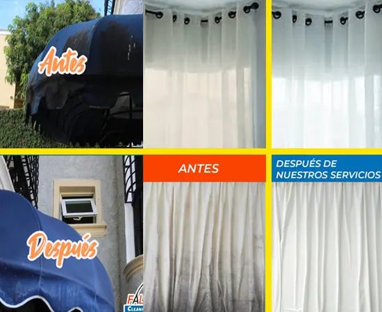 LIMPIEZA DE CORTINAS